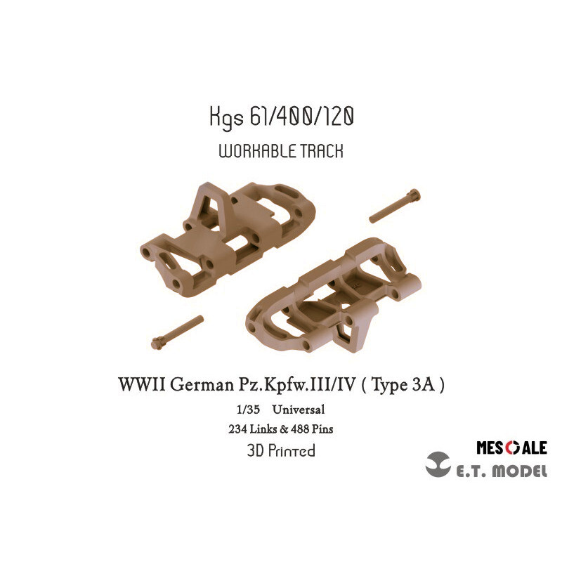 3D Printing Nyc - نموذج مصغر بمقياس 1/35 لدبابات Pz.Kpfw.III/IV