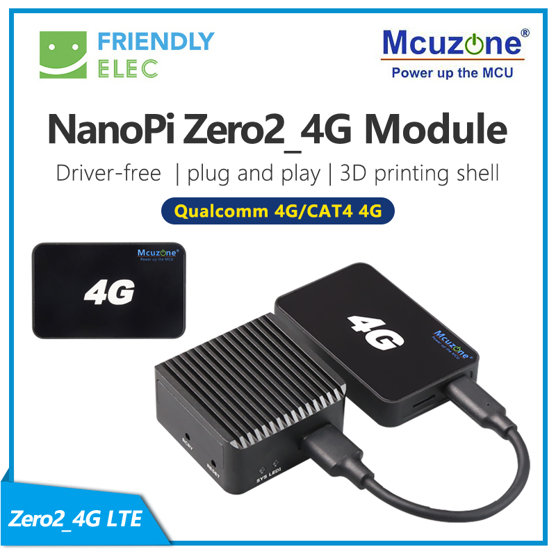 Raspberry Pi 3D Print - وحدة NanoPi Zero2_4G بدون سائق |