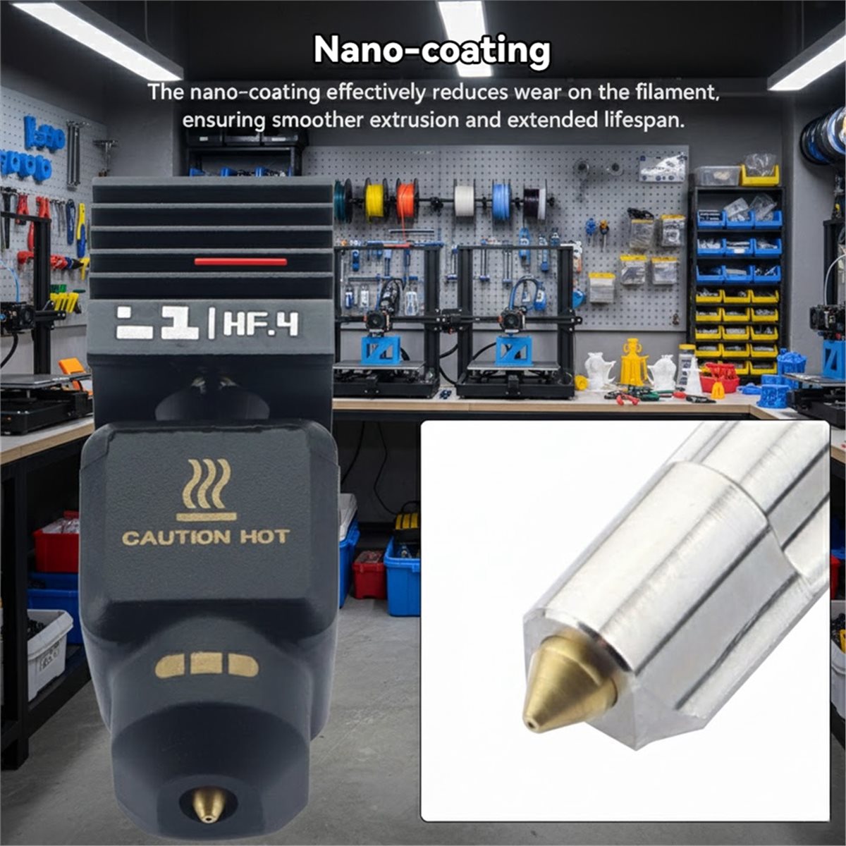 3D Printing Steel - A59E ترقية جديدة: وحدة طباعة (هوت