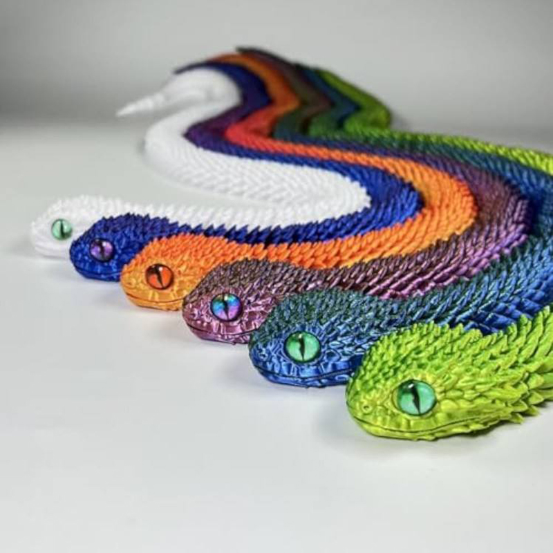 3D Printing Joint - ثعبان مطبوع ثلاثي الأبعاد جديد لعام