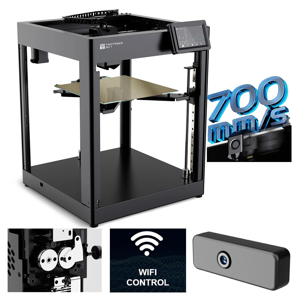 3D Printing Software - طابعة ثلاثية الأبعاد Twotrees SK1 عالية