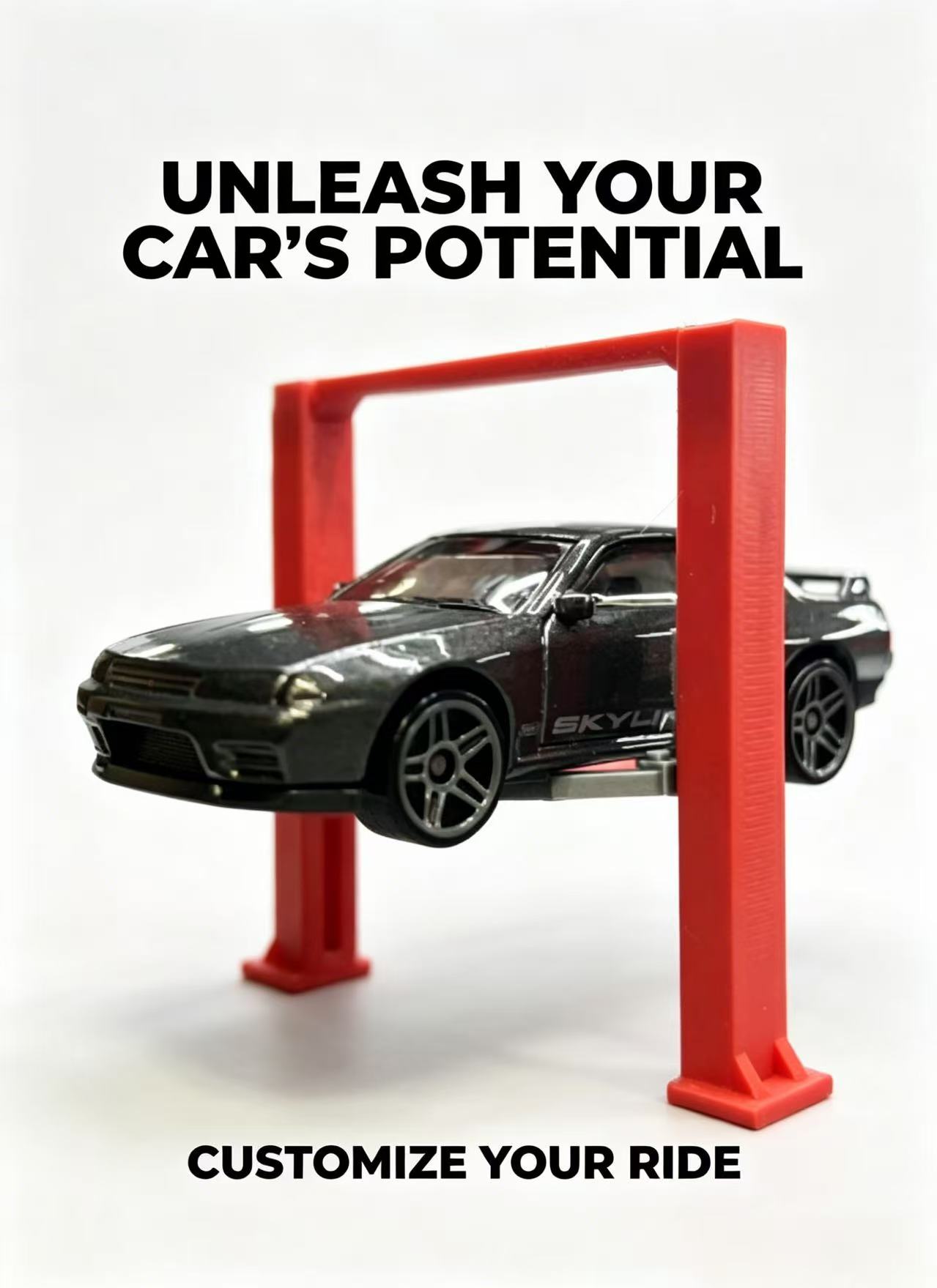 حامل سيارات أحادي الطبقة قابل  - مراجعة 3D Printing Diecast Cars وسعره
