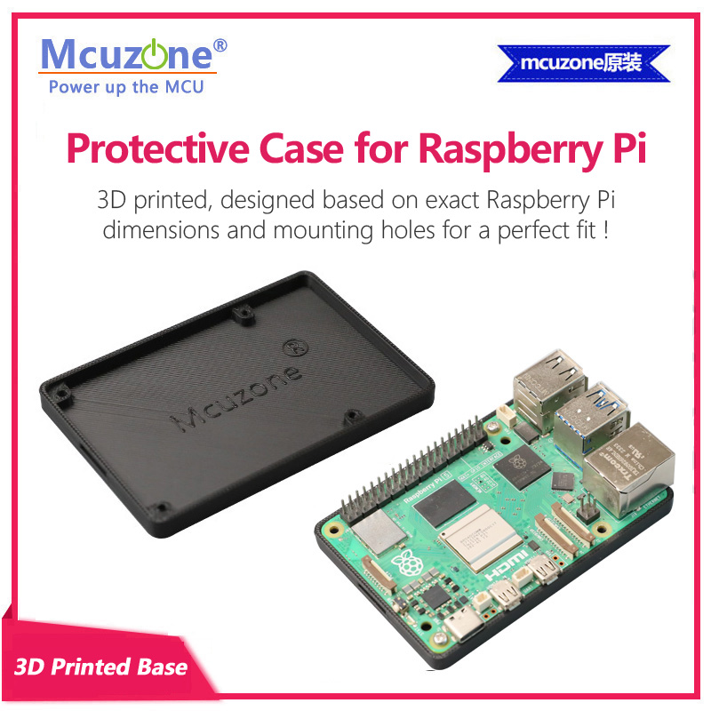 حافظة واقية لجهاز راسبيري باي، - مراجعة Raspberry Pi 3D Print وسعره