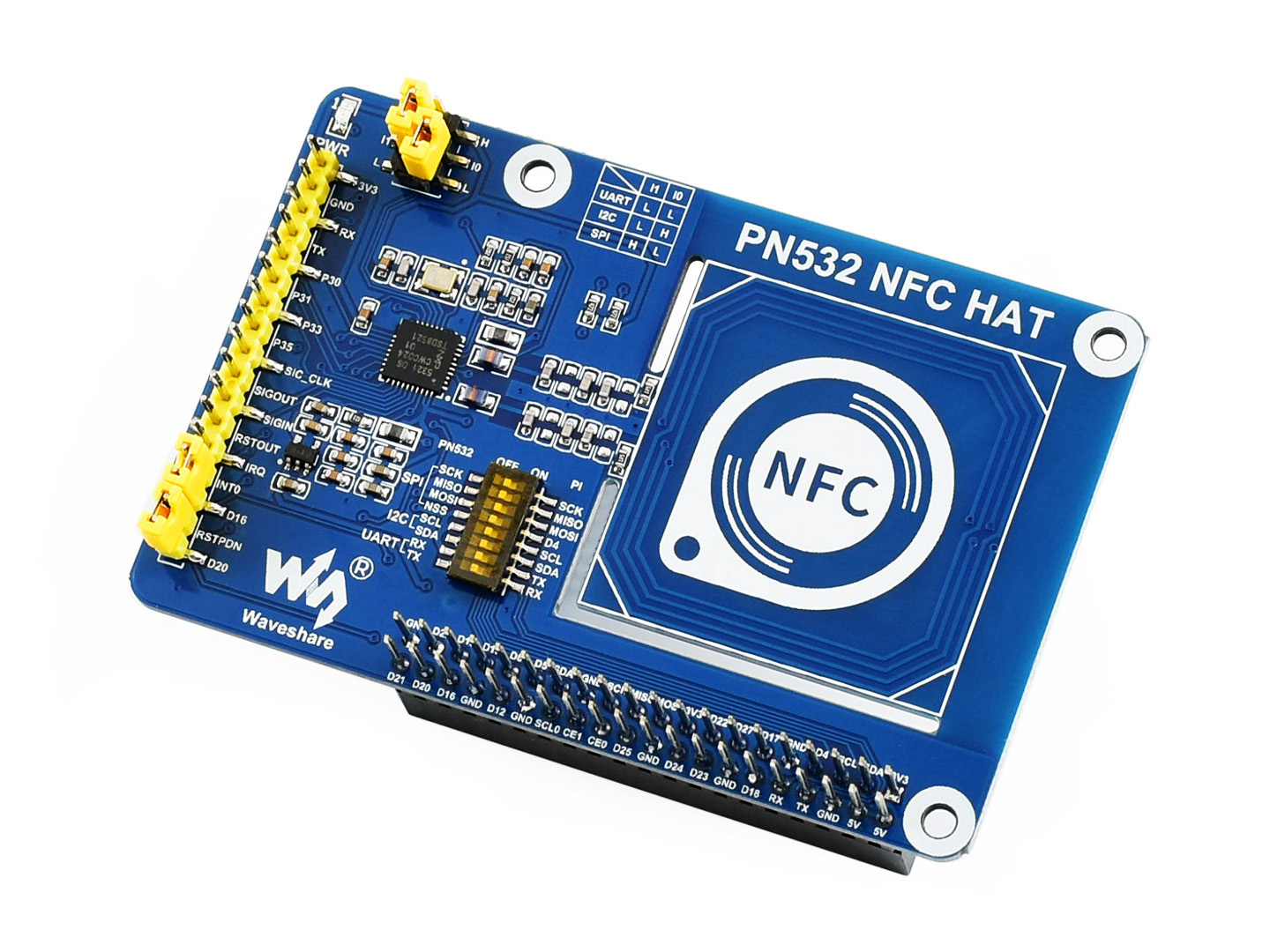 قبعة PN532 NFC، لـ Raspberry P - مراجعة Raspberry Pi 3D Print وسعره