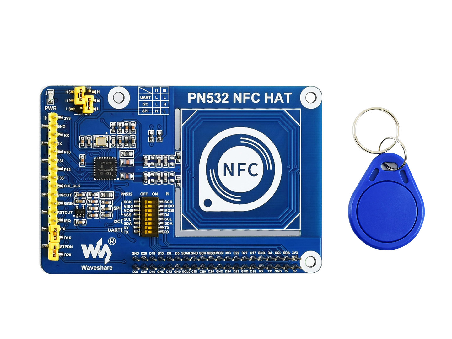 قبعة PN532 NFC، لـ Raspberry P - مراجعة Raspberry Pi 3D Print وسعره