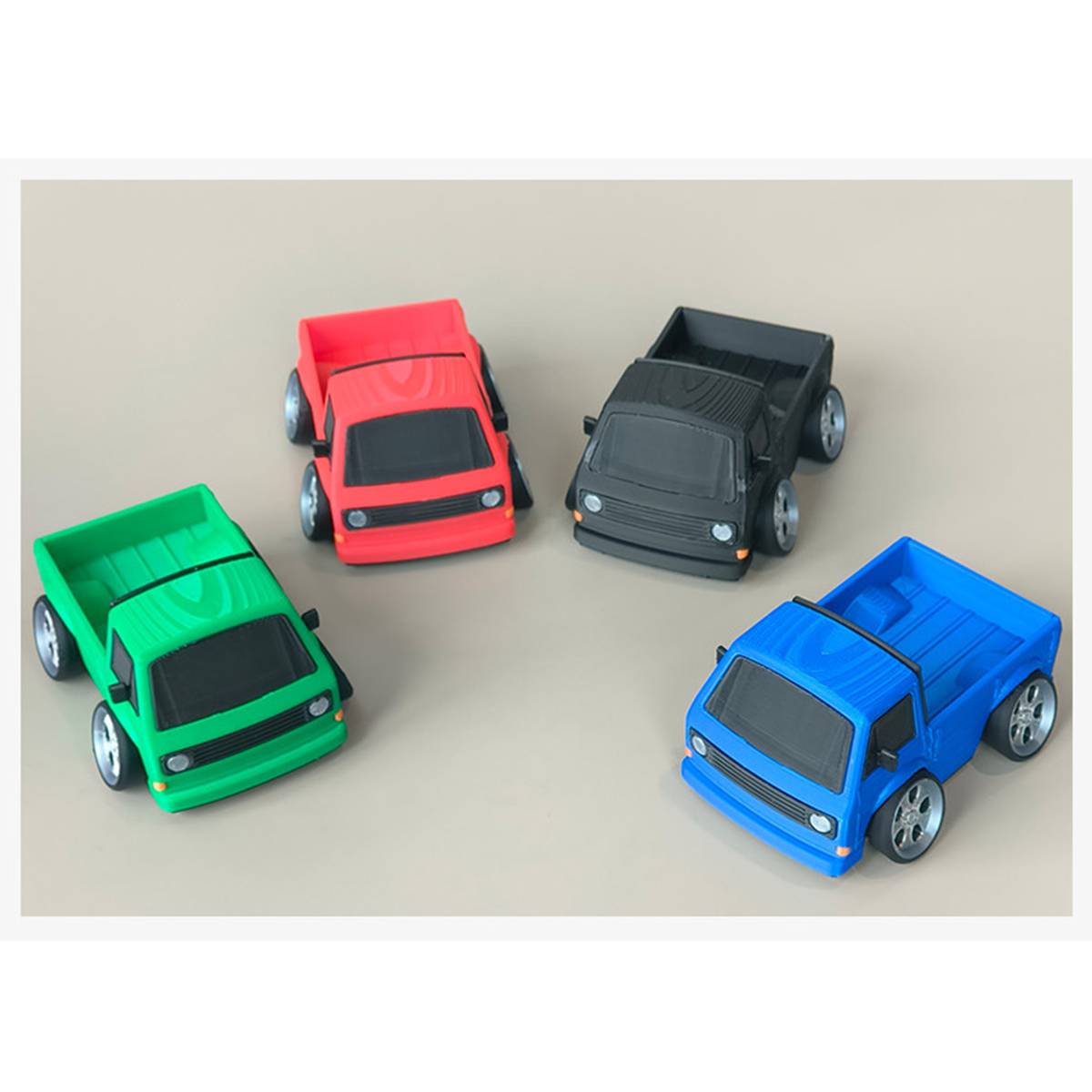 نموذج شاحنة بيك أب ريترو T3 مط - مراجعة 3D Printing Diecast Cars وسعره