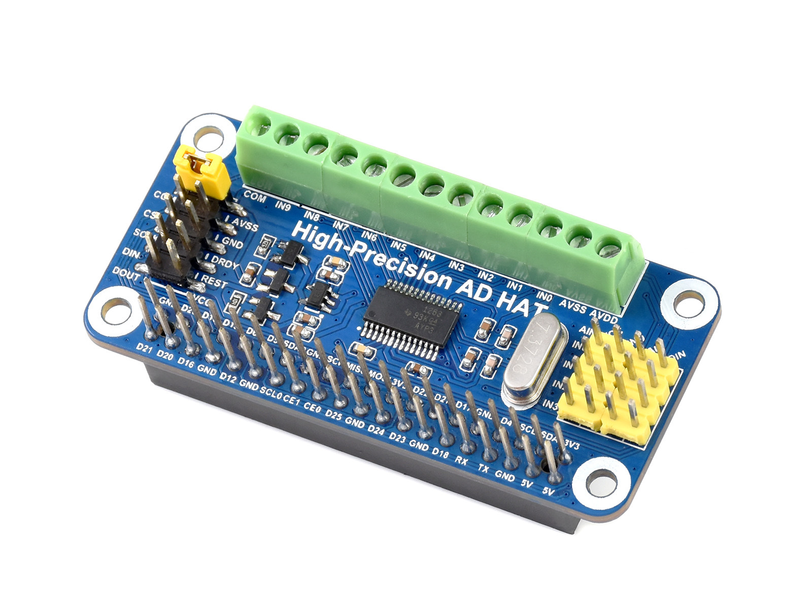 قبعة Waveshare عالية الدقة لـ  - مراجعة Raspberry Pi 3D Print وسعره