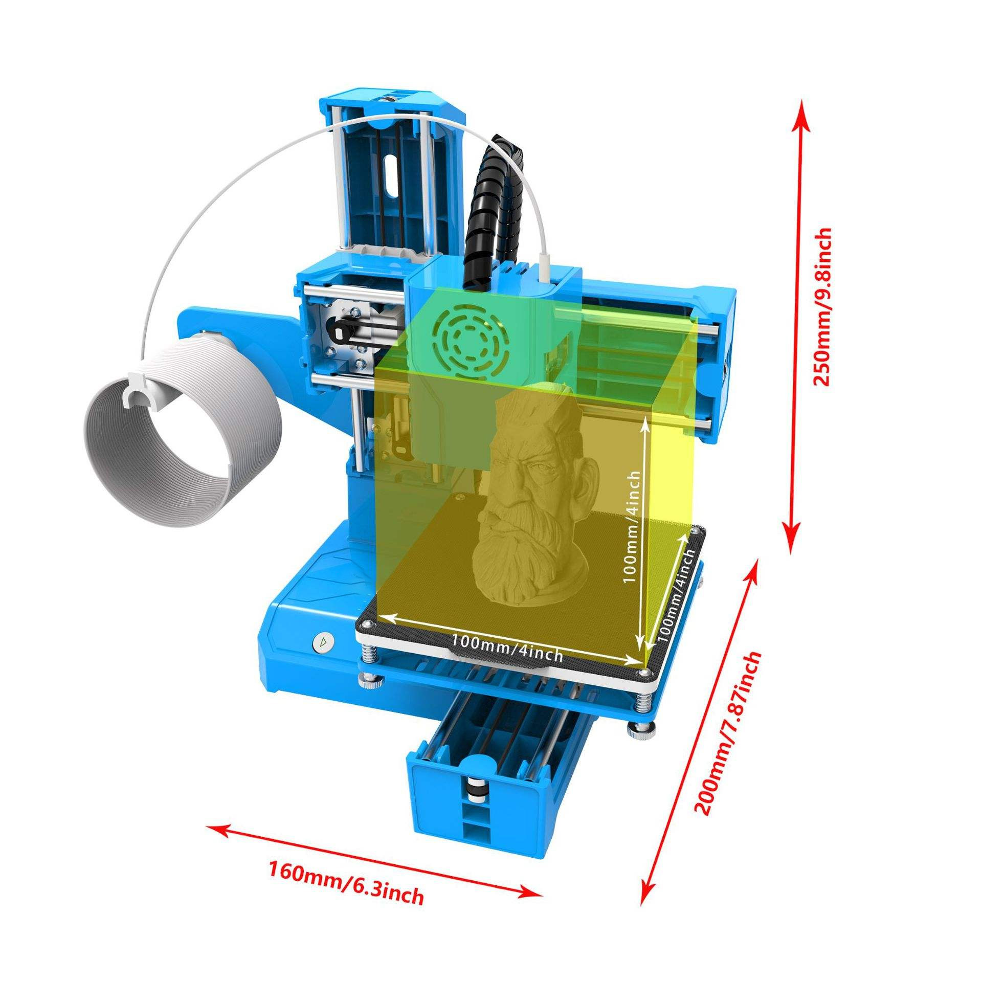 طابعة ثلاثية الأبعاد محمولة جد - مراجعة 3D Printing Software وسعره