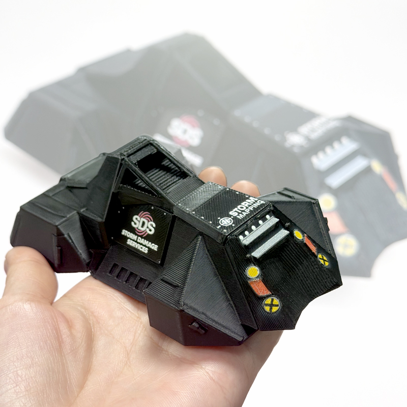 نموذج مركبة مطاردة العواصف مطب - مراجعة 3D Printing Diecast Cars وسعره