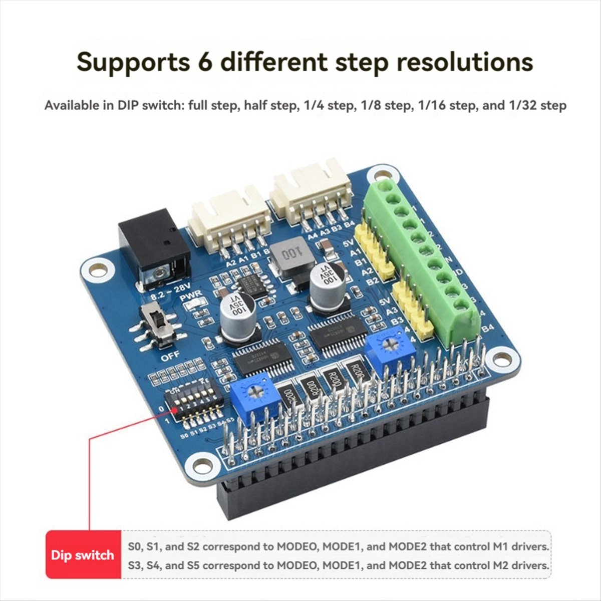 لوحة توسعة DT75BG لمحركات راسب - مراجعة Raspberry Pi 3D Print وسعره