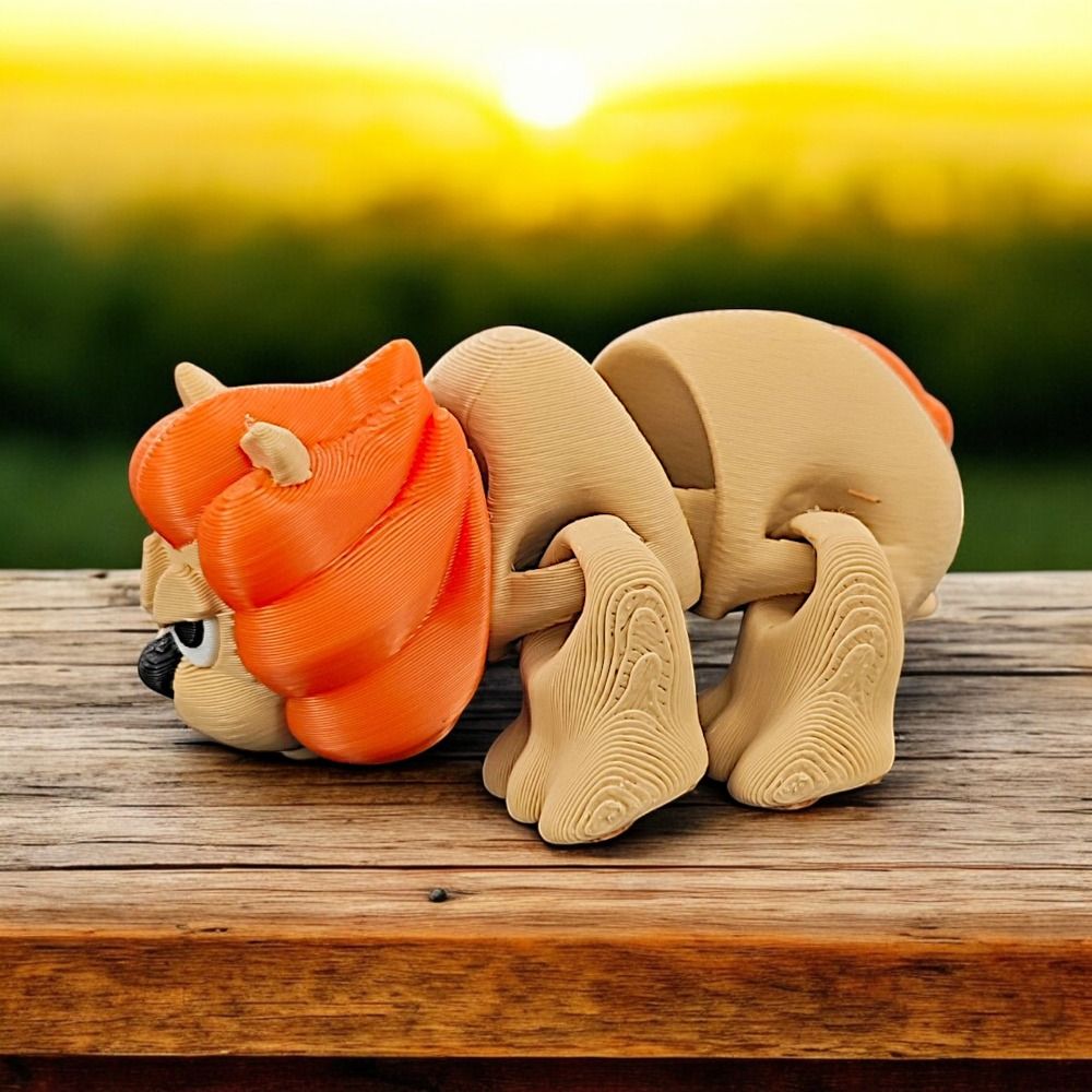 تماثيل أسد متحركة المفاصل، زين - مراجعة 3D Printing Joint وسعره