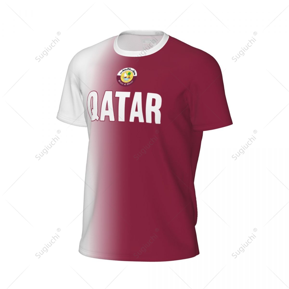 تي شيرت شبكي رياضي بعلم قطر لل - مراجعة 3D Printing Qatar وسعره