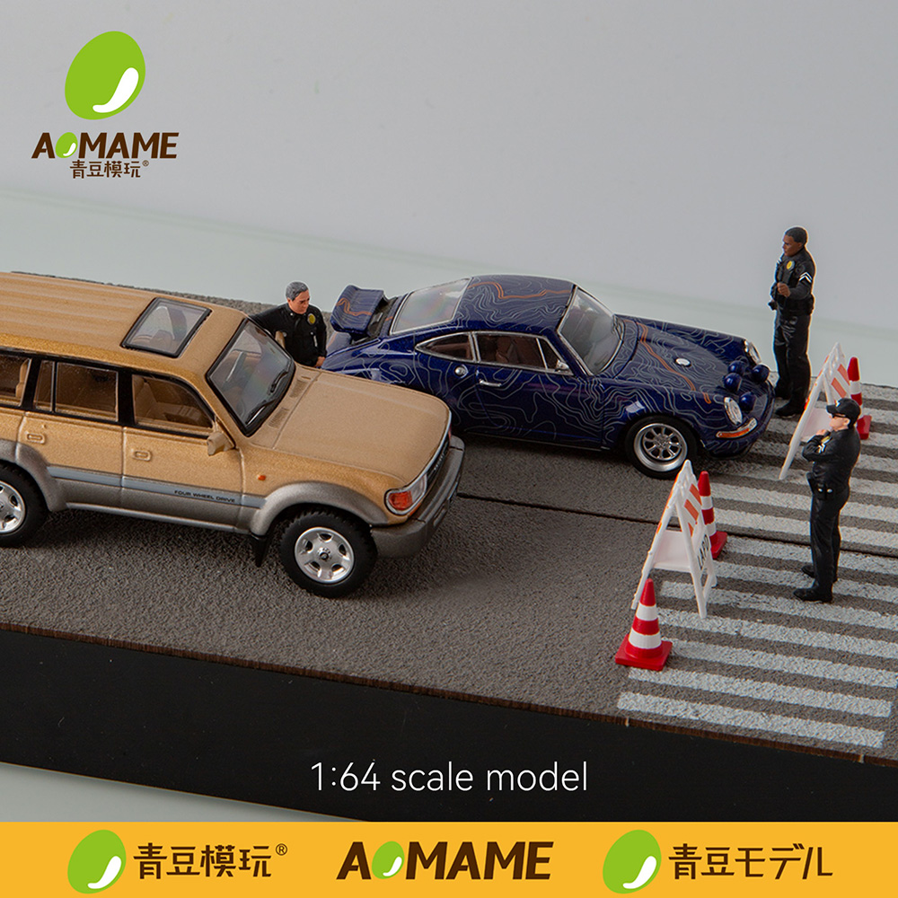 مجموعة تماثيل شرطة LAPD مقياس  - مراجعة 3D Printing Diecast Cars وسعره