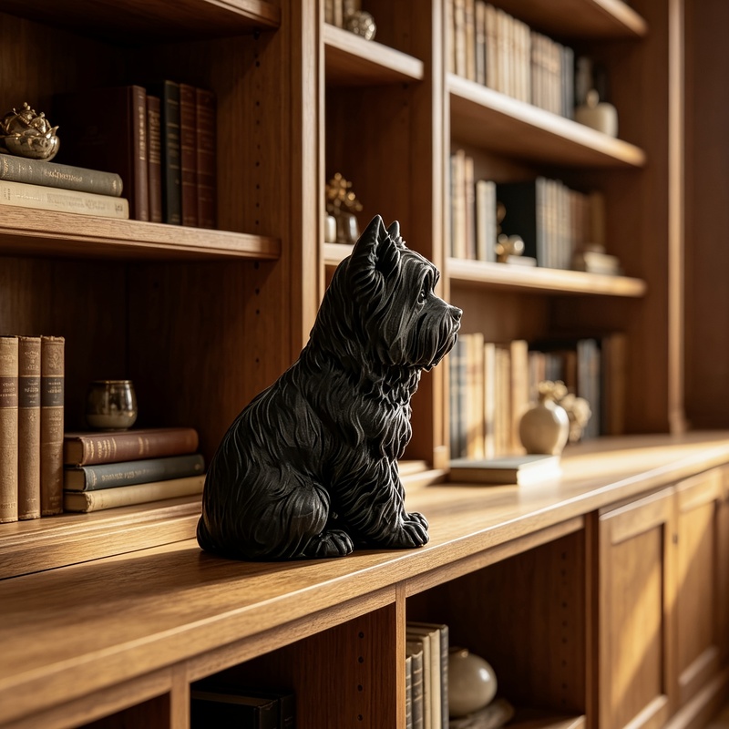 تمثال كلب يوركشاير تيرير مطبوع - مراجعة 3D Printing Yorkshire وسعره