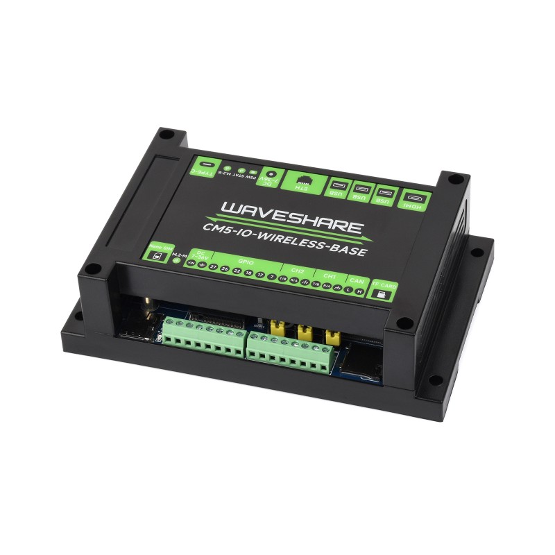Waveshare CM5-IO-WIRELESS-BASE - مراجعة Raspberry Pi 3D Print وسعره