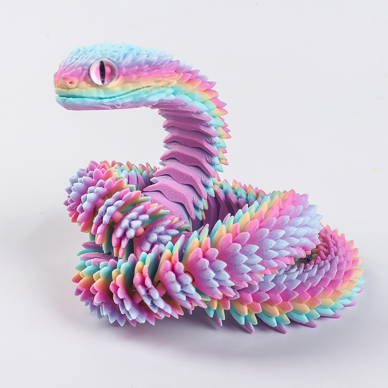 تمثال ثعبان واقعي جديد لعام 20 - مراجعة 3D Printing Joint وسعره