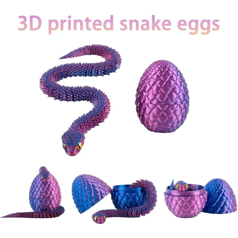 بيضة تنين ثعبانية ثلاثية الأبع - مراجعة 3D Printing Joint وسعره