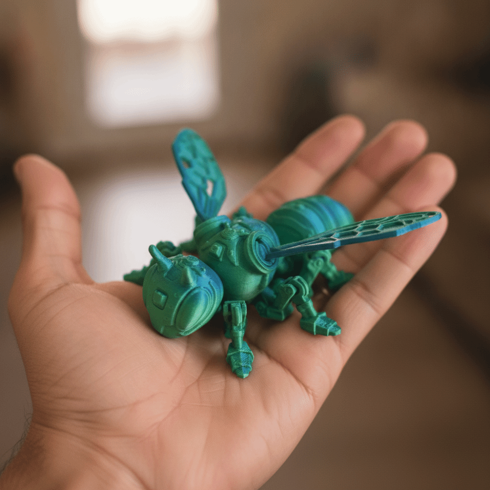 نموذج نحلة مطبوع ثلاثي الأبعاد - مراجعة 3D Printing Joint وسعره