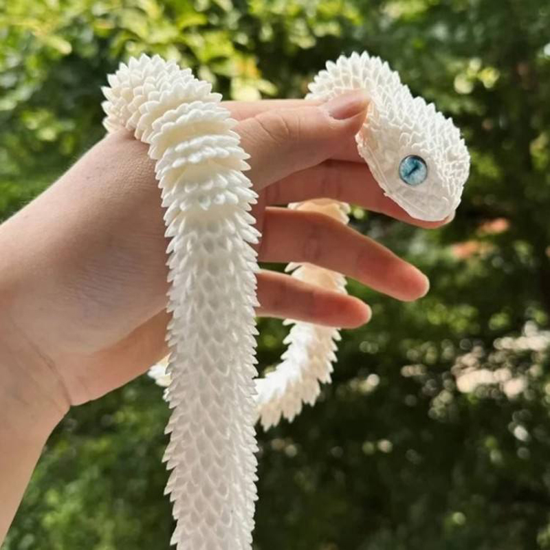 ثعبان مطبوع ثلاثي الأبعاد جديد - مراجعة 3D Printing Joint وسعره