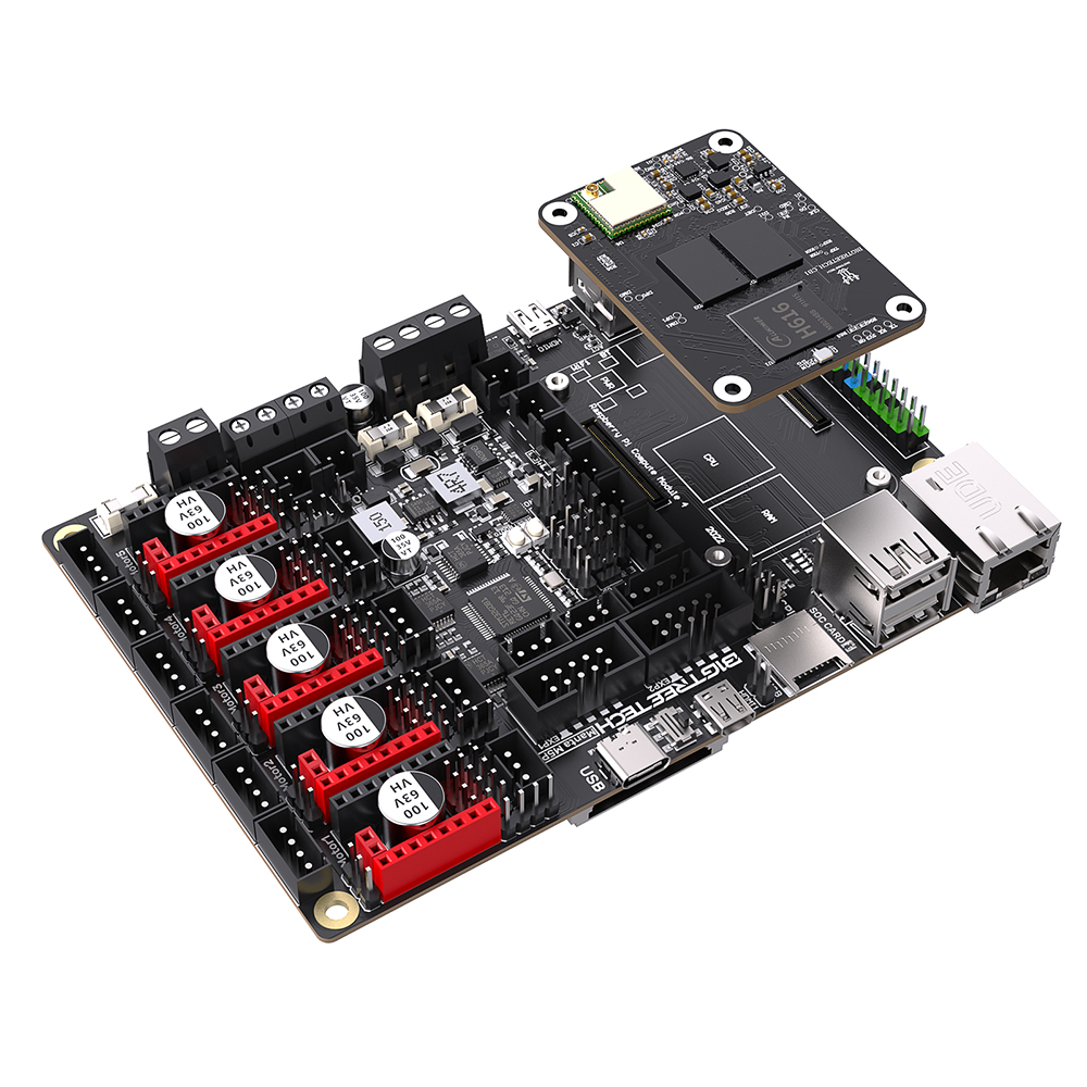 لوحة أم BIGTREETECH Manta M4P  - مراجعة Raspberry Pi 3D Print وسعره